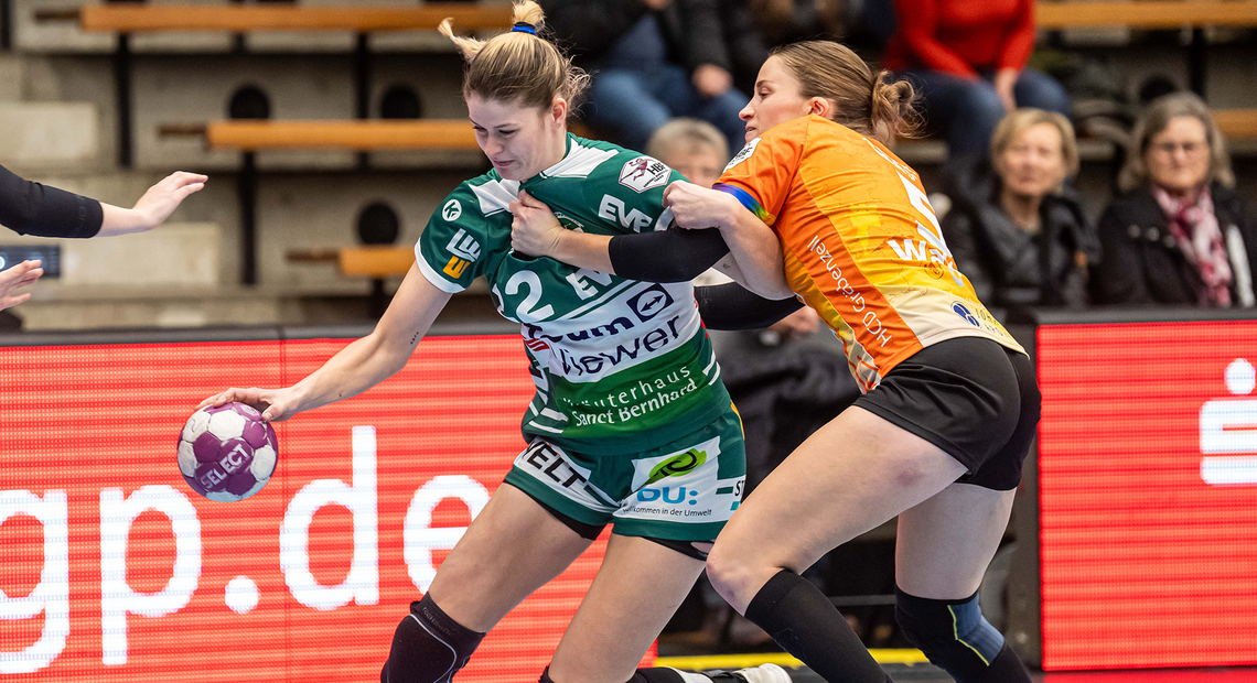 Kiener-Team kontrolliert Geschehen | Handball Bundesliga Frauen